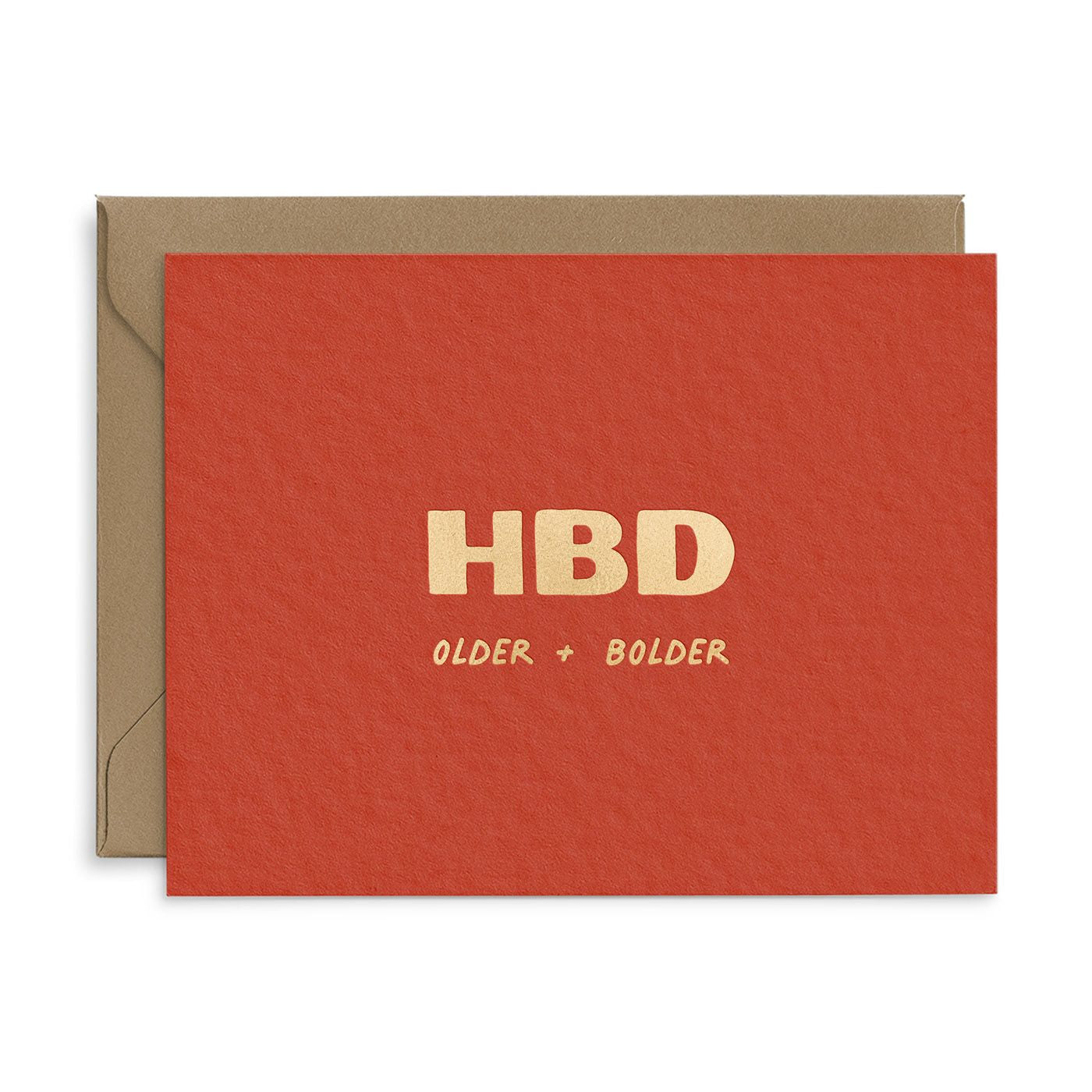 HBD Birthday Greeting Card