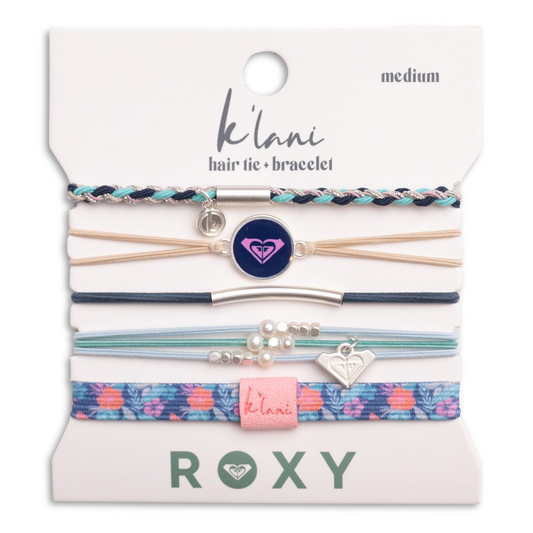 K’lani hair tie + bracelet | Ocean Bloom