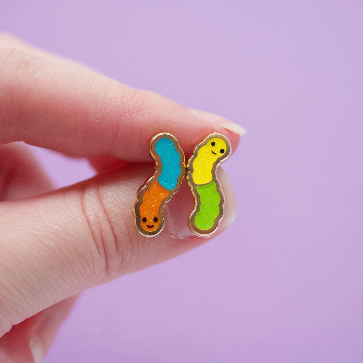 Gummy Worm Earrings