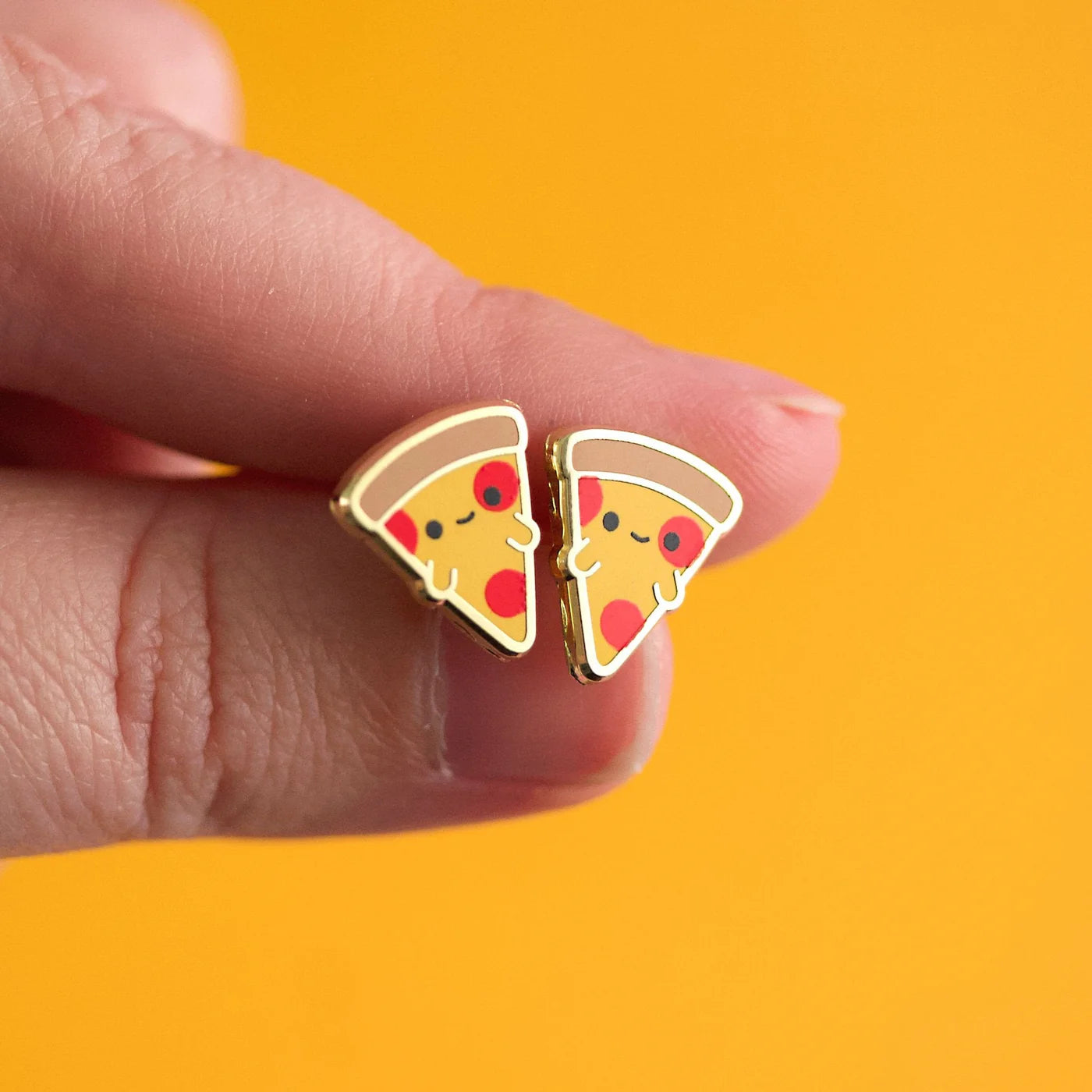 Pizza Earrings