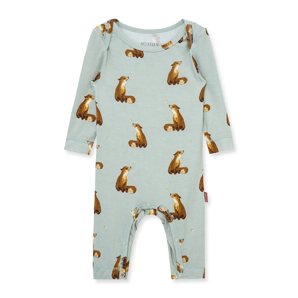 Fox Bamboo Stretch LS Romper