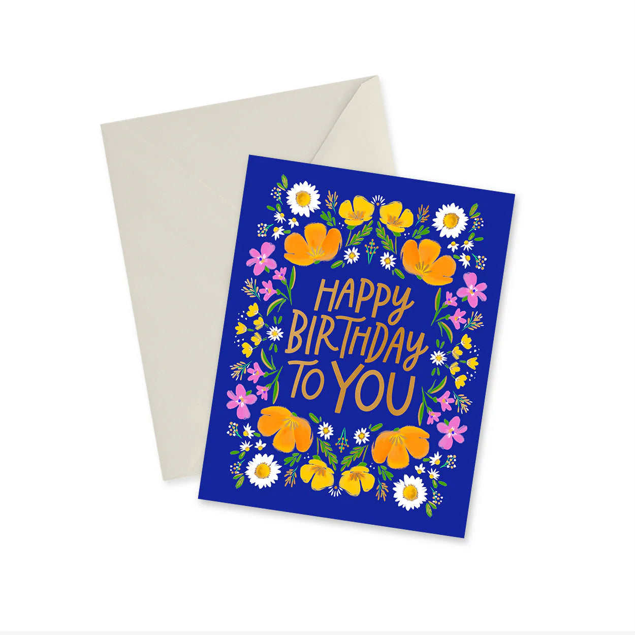 Happy Birthday To You-Widlflower-Notecard