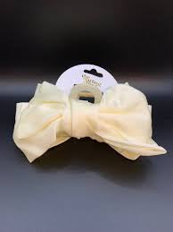 Satin Bow Claw Clip