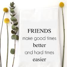 Friends Make Tea Towel