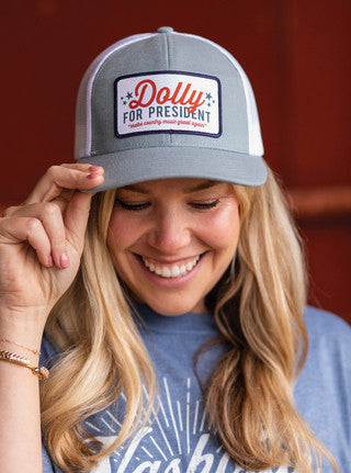 Dolly For President - Patch Hat