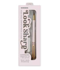 Look Sharp Pencil/Eraser BLUSH