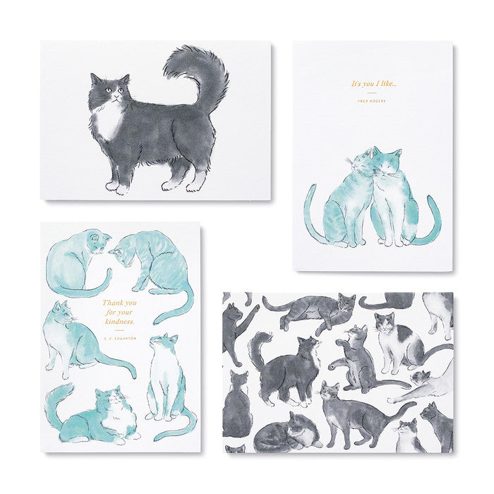 For Appreciation and Friendship (Cat)| Notecard Set