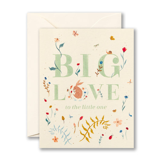 New Baby Card | Big Love to The Little One