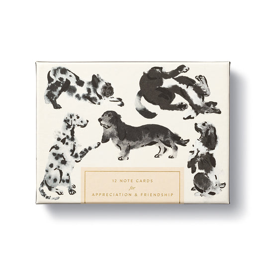 For Appreciation and Friendship (Dog)| Notecard Set