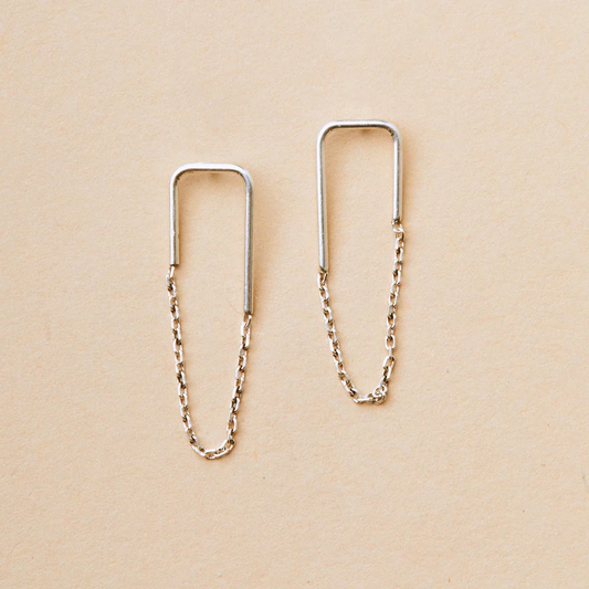 Refined Earring Collection - Filament Stud/Sterling