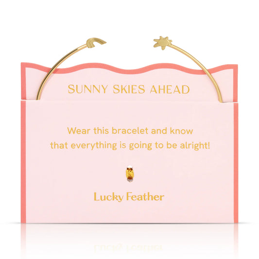 New Connection Cuff - Sun and Rainbow - Sunny Skies