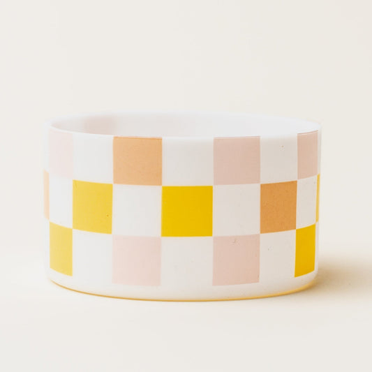 Tumbler Silicone Boot - Check Peach