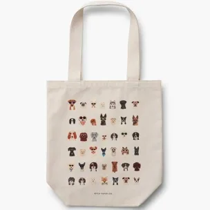 Dog Days Canvas Tote Bag