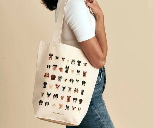 Dog Days Canvas Tote Bag