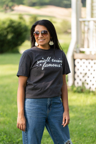 Small Town Famous Adult Shirt