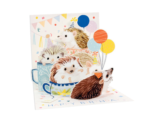 Hedgehog Pop-Up Card