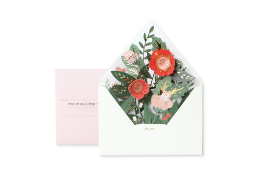 Floral Envelope