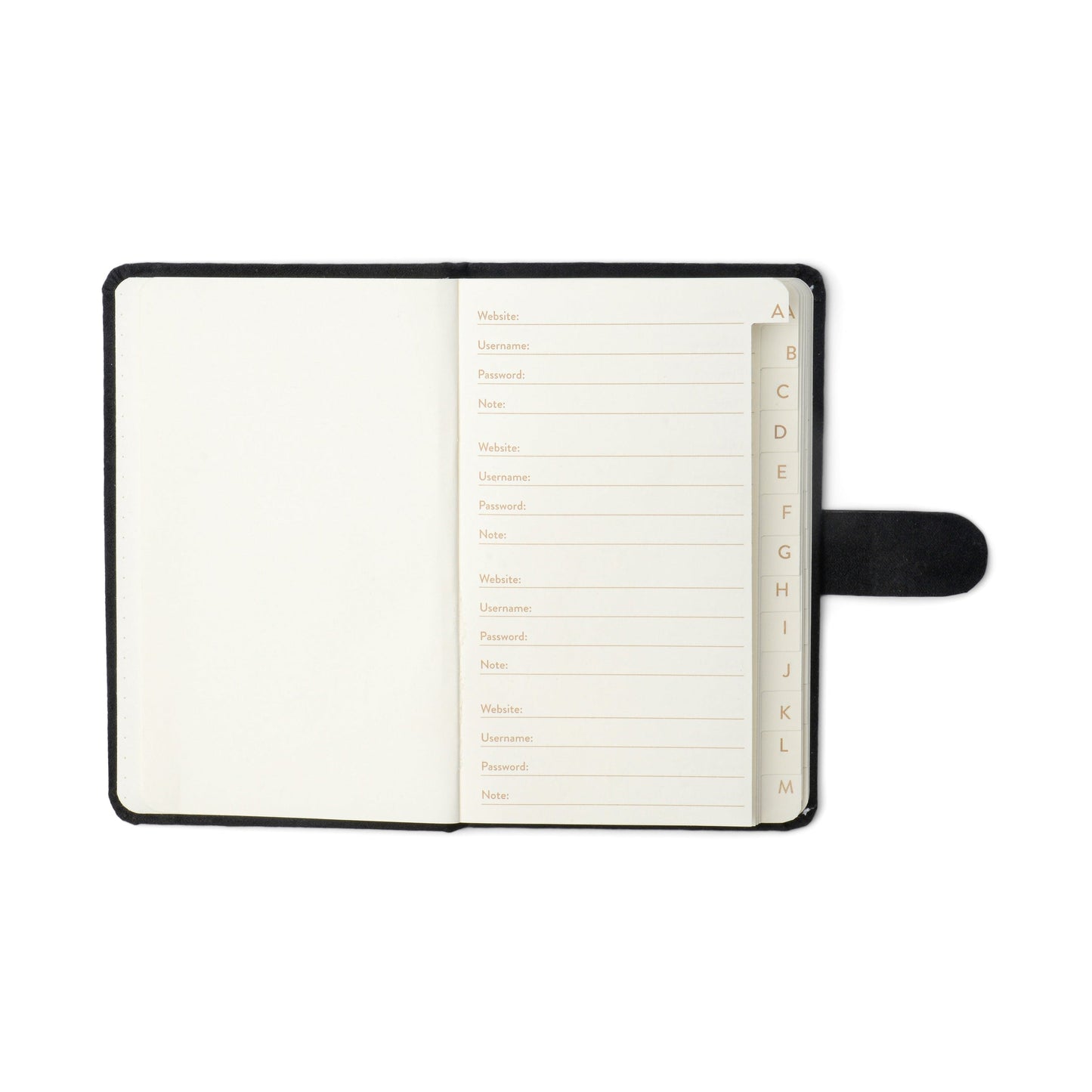 Mini Password Journal - Shhh