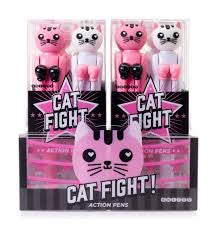 Cat Fight Action Pen Set