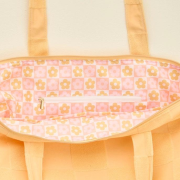 Terry Tote - Peach