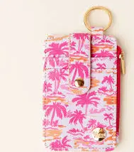 Keychain Wallet - Paradise Palms