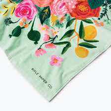 Garden Party Beach Towel