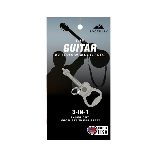 Guitar Keychain Multi-Tool