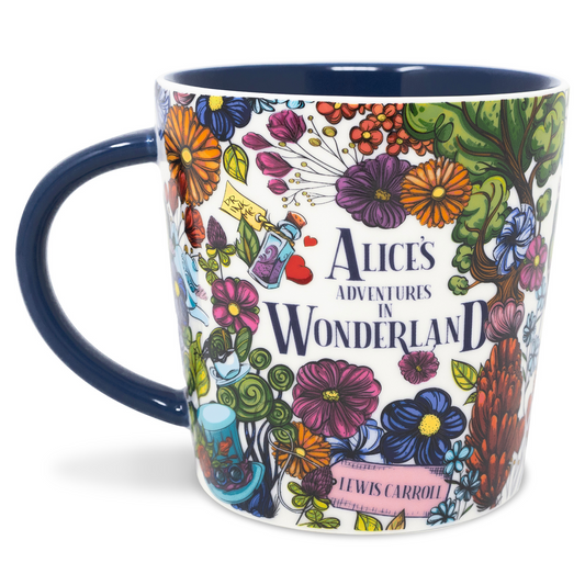 Ceramic Mug, Alice in Wonderland - Floral Nonsense