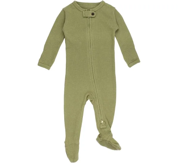 Organic Thermal 2-way Zipper Footie