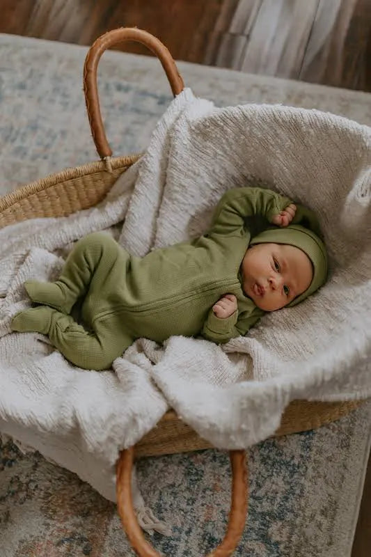 Organic Thermal 2-way Zipper Footie