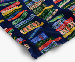 Bookshelf Blanket
