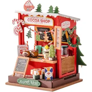 DIY Miniature House: Cocoa Shop