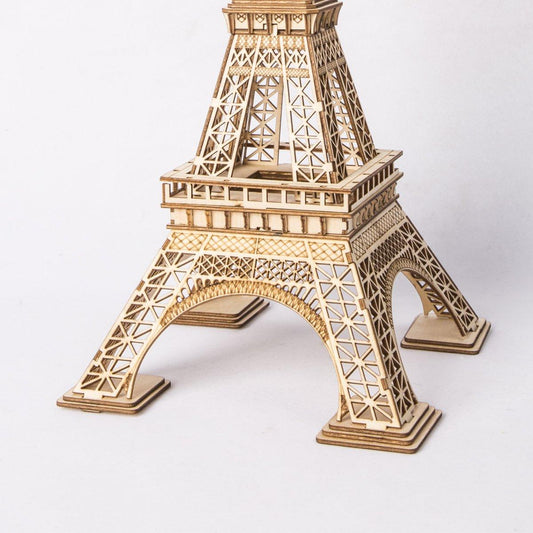 Wooden Puzzle: Night of Eiffel Tower