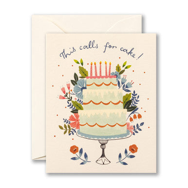 This Calls For Cake | Birthday Card