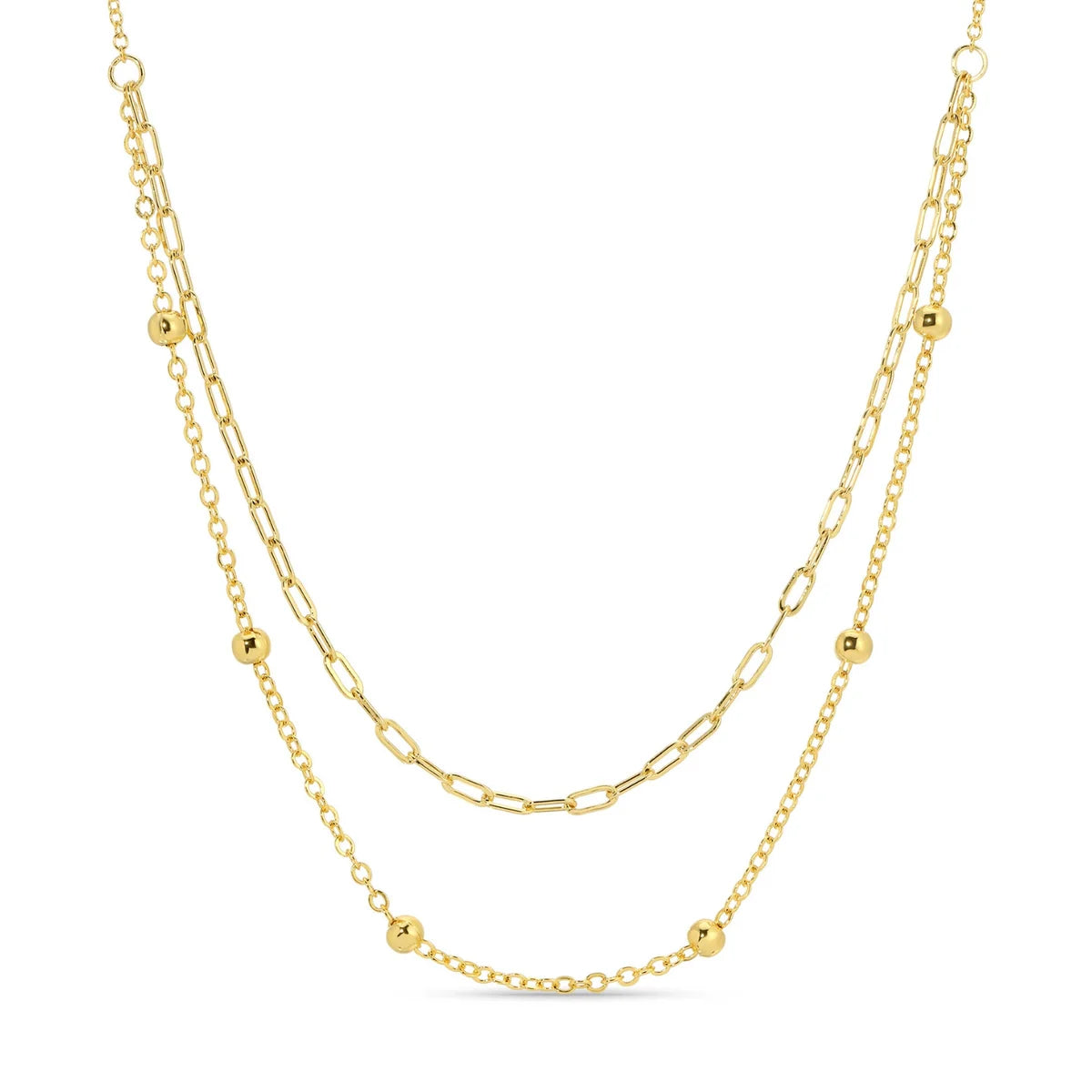 Delicate Double Appeal Necklace