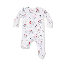 Vintage Santas-2 Way Zipper Footie