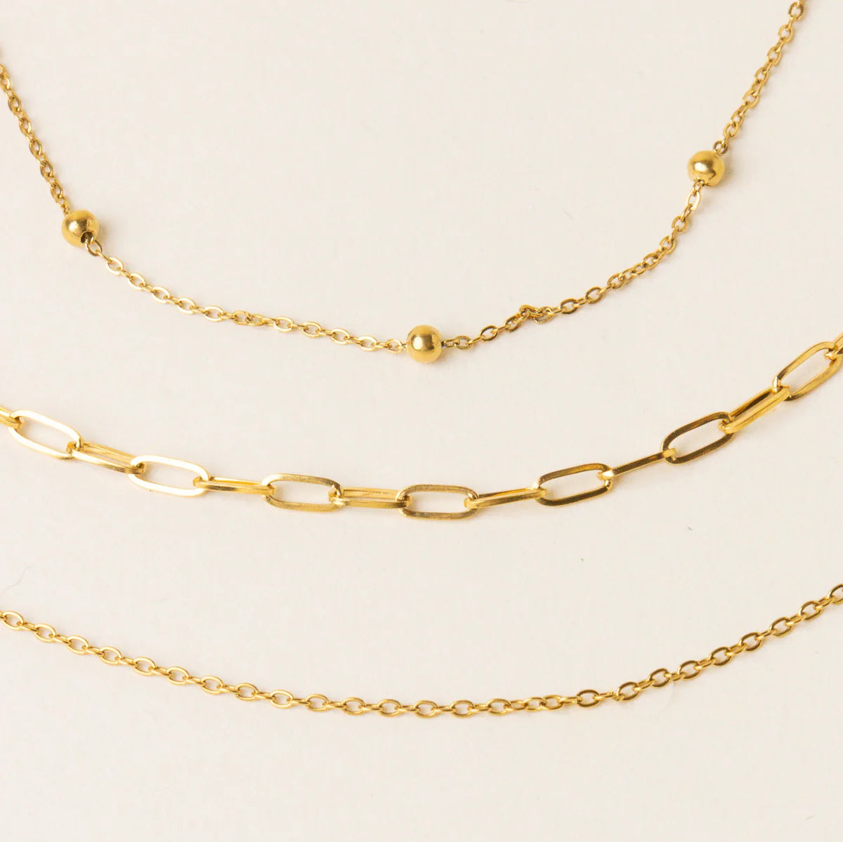 Chloe Beaded Necklace Chain-The Darling Effect
