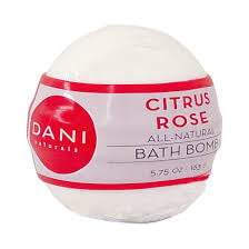 DANI Naturals - Bath Bomb- Citrus Rose