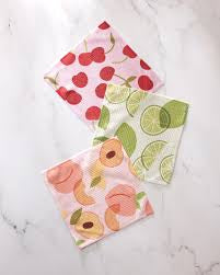 Fun Fruit Dishcloth Set
