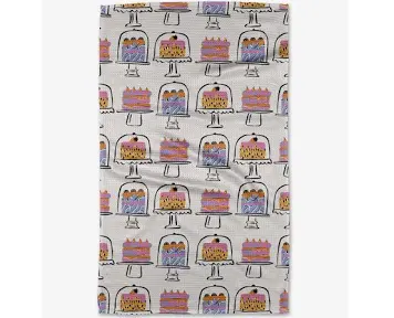 Cakes in the Window Tea Towel