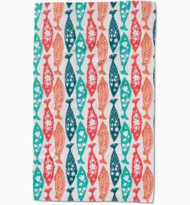 Swedish Fish Tea Towel
