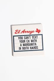 El Arroyo Coasters-Margarita themed