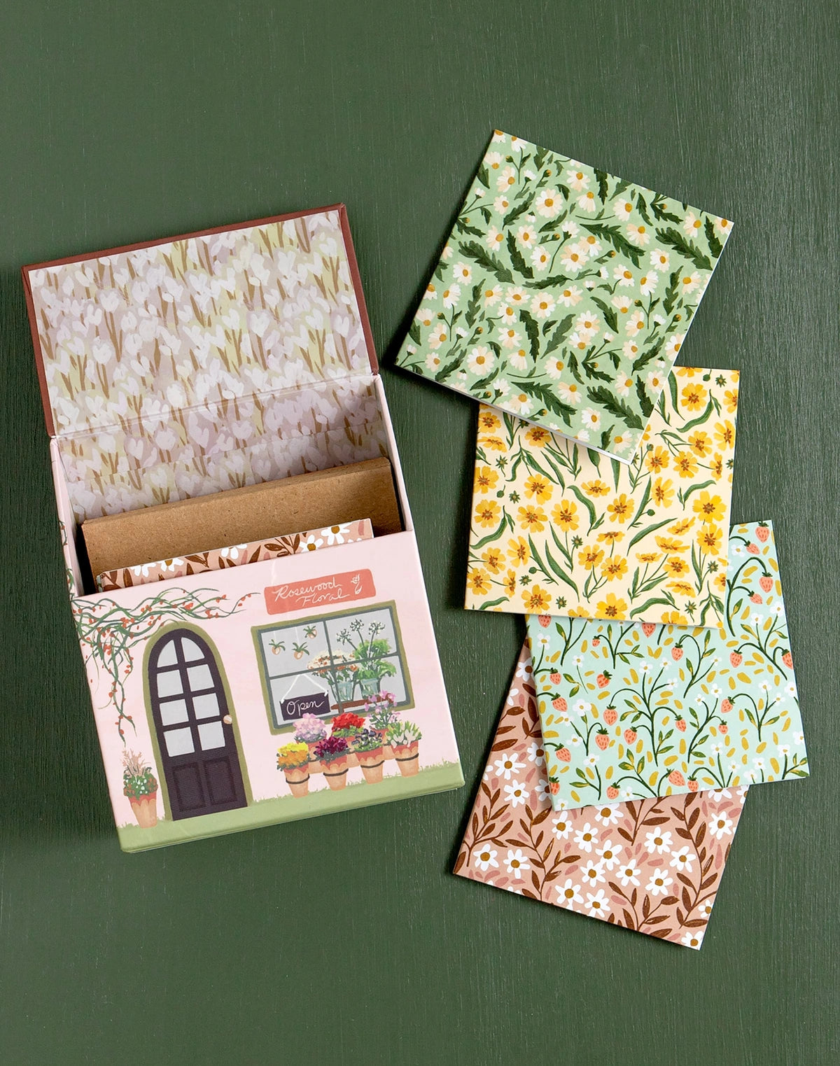 Flower Shop Mini Specialty Greeting Card Box Set