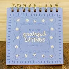 52 Weeks of Grateful Sayings