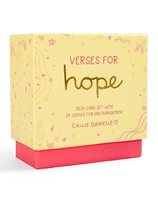 Verses for Hope - Desk Card Set