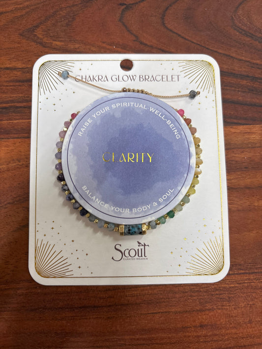 Scout Curated Wears - Chakra Glow Bracelet - Clarity/Third Eye/Gold