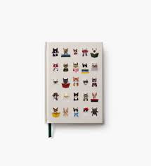 Studious Cats Embroidered Journal