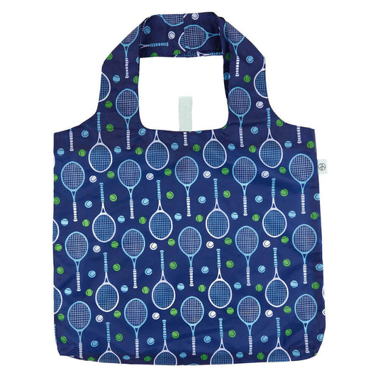 Rockflowerpaper - Tennis Navy Reusable Shopping Bag