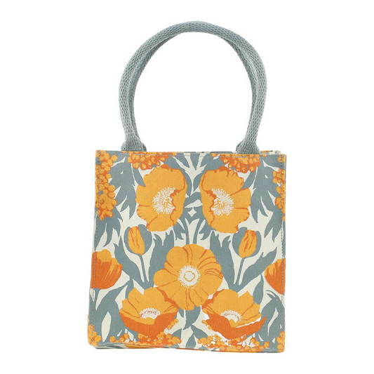 Rockflowerpaper - Icelandic Poppies Reusable Itsy Bitsy Gift Bag