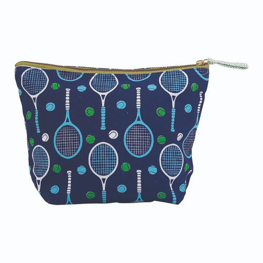 Rockflowerpaper - Tennis Large Canvas Pouch